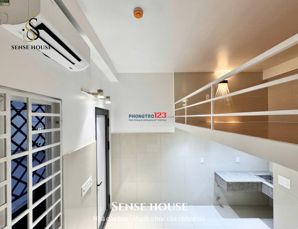 CHO THUÊ PHÒNG CÓ GÁC-DUPLEX VỪA HOÀN THIỆN Tại Tân Phú