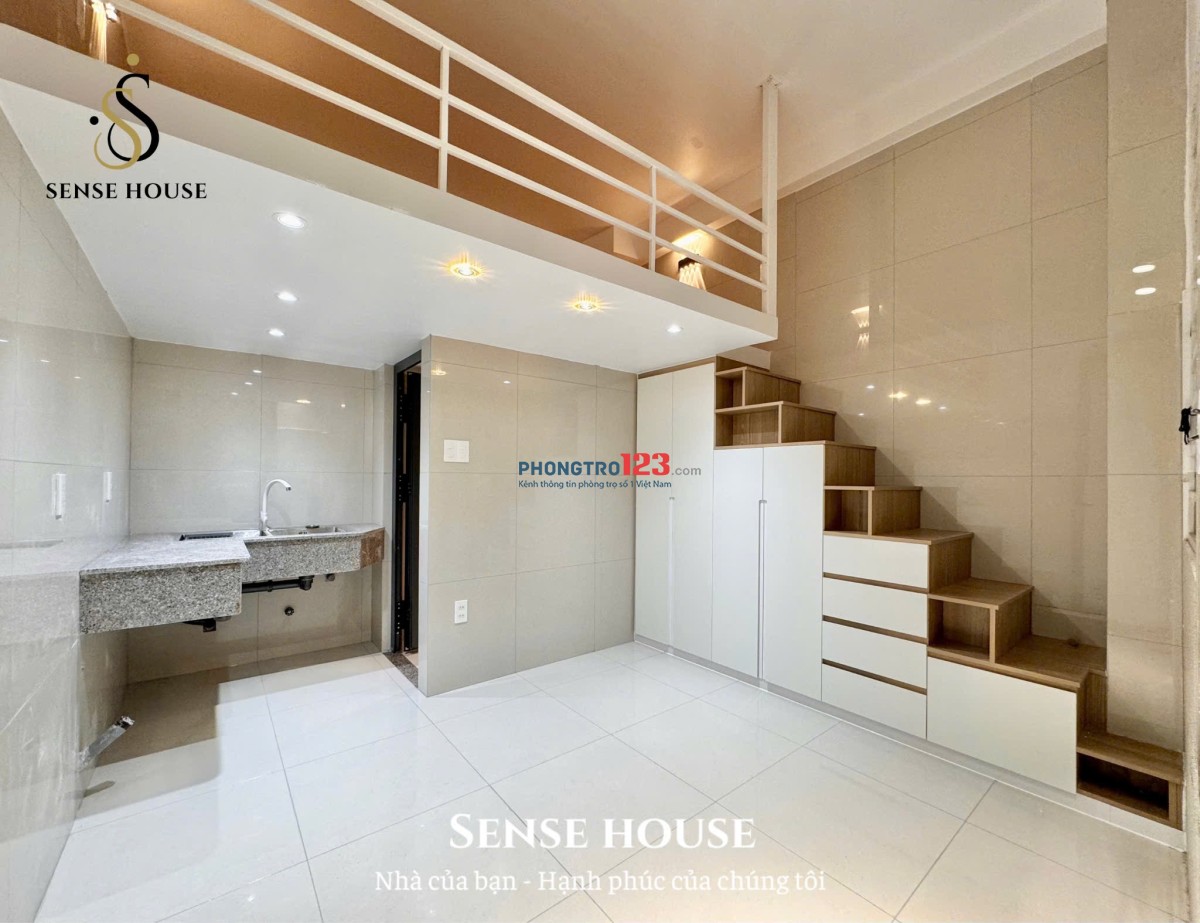 CHO THUÊ PHÒNG CÓ GÁC-DUPLEX VỪA HOÀN THIỆN Tại Tân Phú