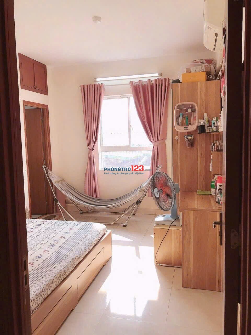 Chung cư Thái An 2, Nguyễn Văn Quá, Q12: 3p ngủ, 100m2, 9tr/tháng, ban công
