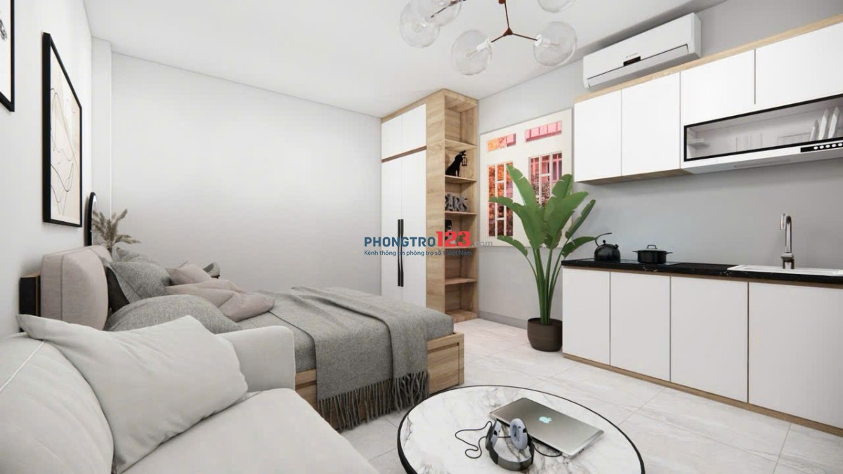 KHAI TRƯƠNG PHÒNG 30m2 FULL NỘI THẤT CỬA SỔ ĐÓN NẮNG Ở BÌNH THẠNH GẦN CHỢ BÀ CHIỂU - 0334998413