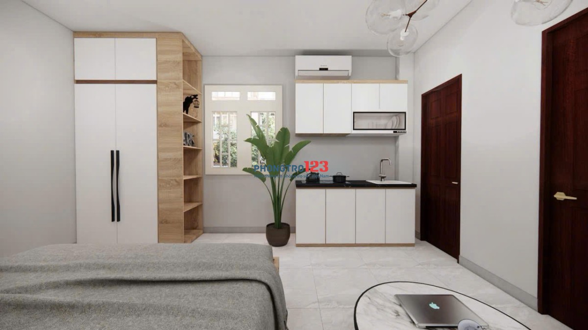 KHAI TRƯƠNG PHÒNG 30m2 FULL NỘI THẤT CỬA SỔ ĐÓN NẮNG Ở BÌNH THẠNH GẦN CHỢ BÀ CHIỂU - 0334998413