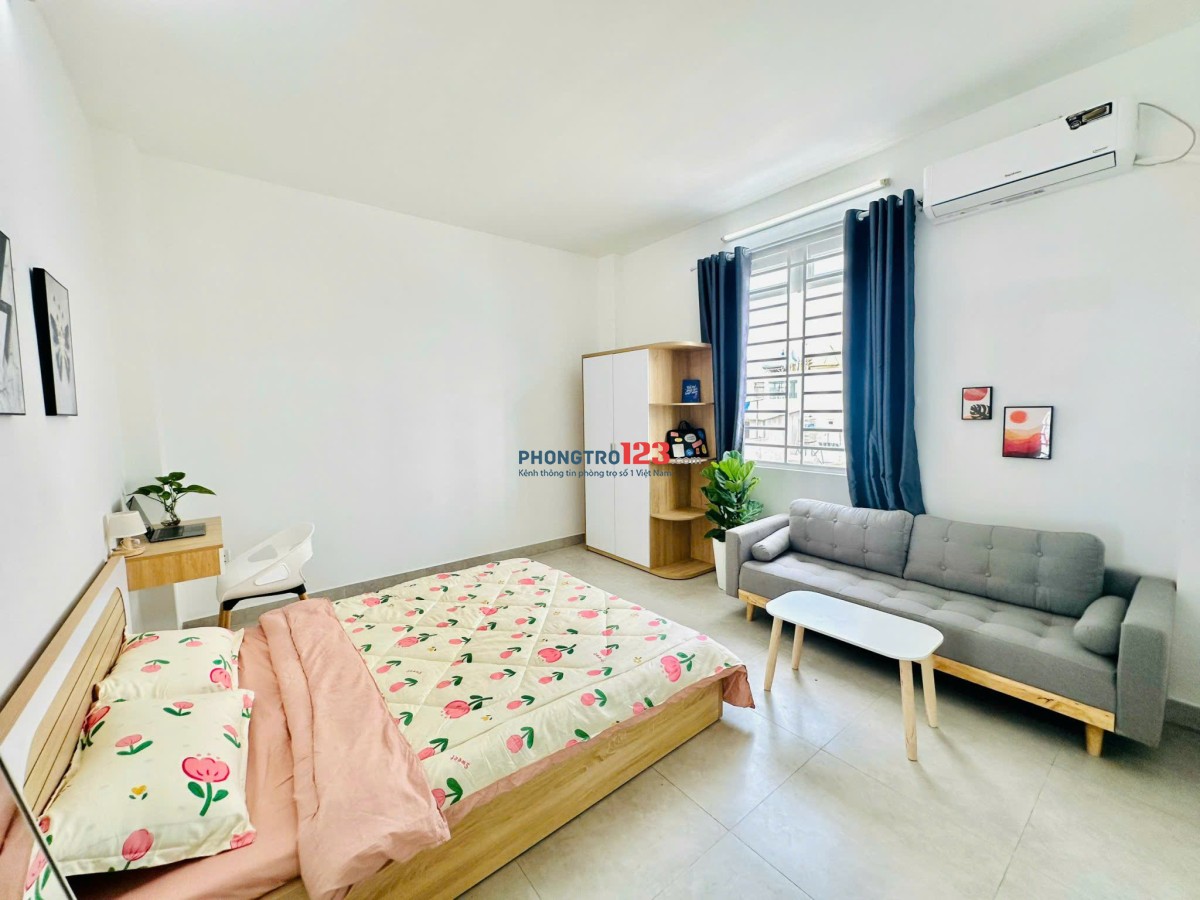 KHAI TRƯƠNG PHÒNG 30m2 FULL NỘI THẤT CỬA SỔ ĐÓN NẮNG Ở BÌNH THẠNH GẦN CHỢ BÀ CHIỂU - 0334998413