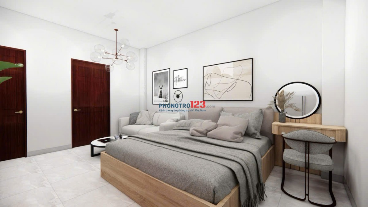 KHAI TRƯƠNG PHÒNG 30m2 FULL NỘI THẤT CỬA SỔ ĐÓN NẮNG Ở BÌNH THẠNH GẦN CHỢ BÀ CHIỂU - 0334998413