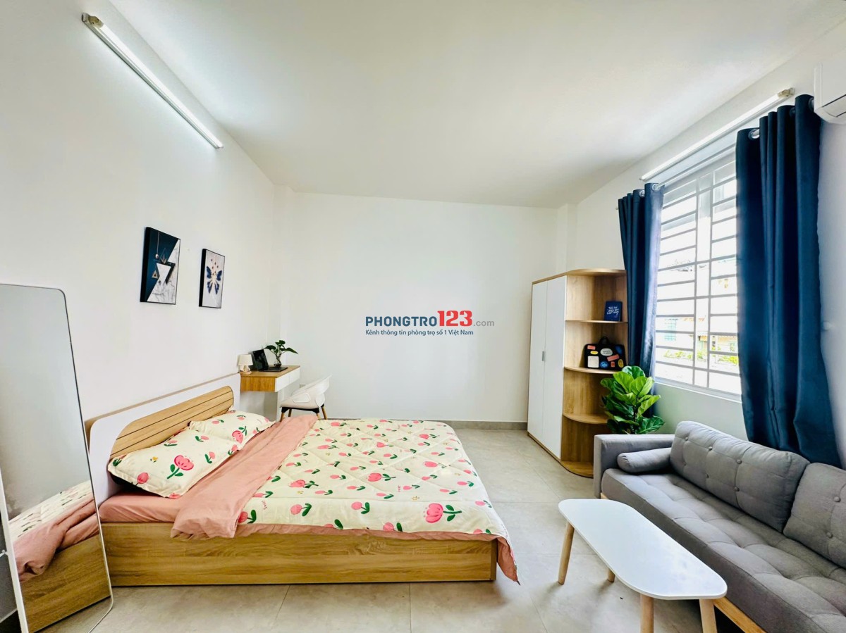KHAI TRƯƠNG PHÒNG 30m2 FULL NỘI THẤT CỬA SỔ ĐÓN NẮNG Ở BÌNH THẠNH GẦN CHỢ BÀ CHIỂU - 0334998413