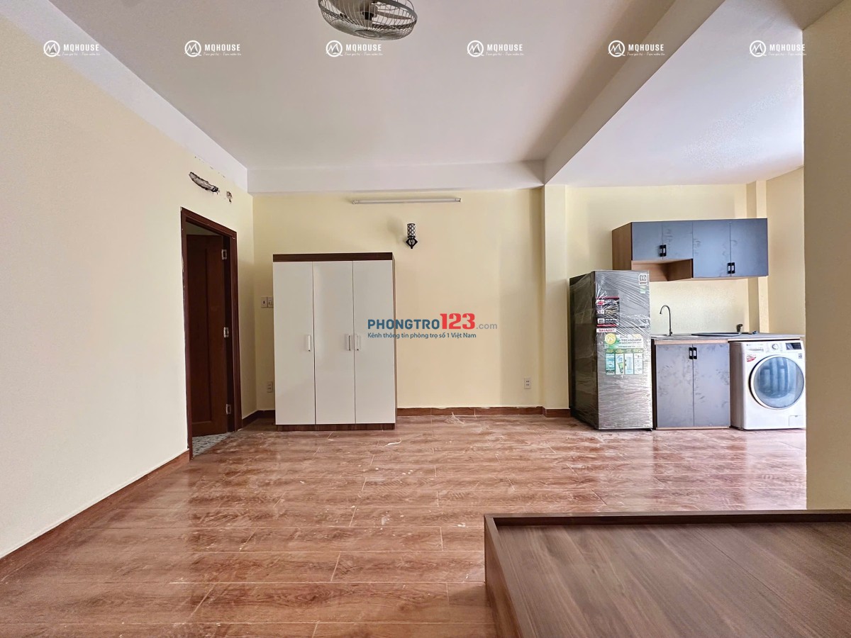 STUDIO BAN CÔNG SIÊU RỘNG - MÁY GIẶT RIÊNG - GẦN ETOWN CỘNG HÒA ,CHỢ HOÀNG HOA THÁM