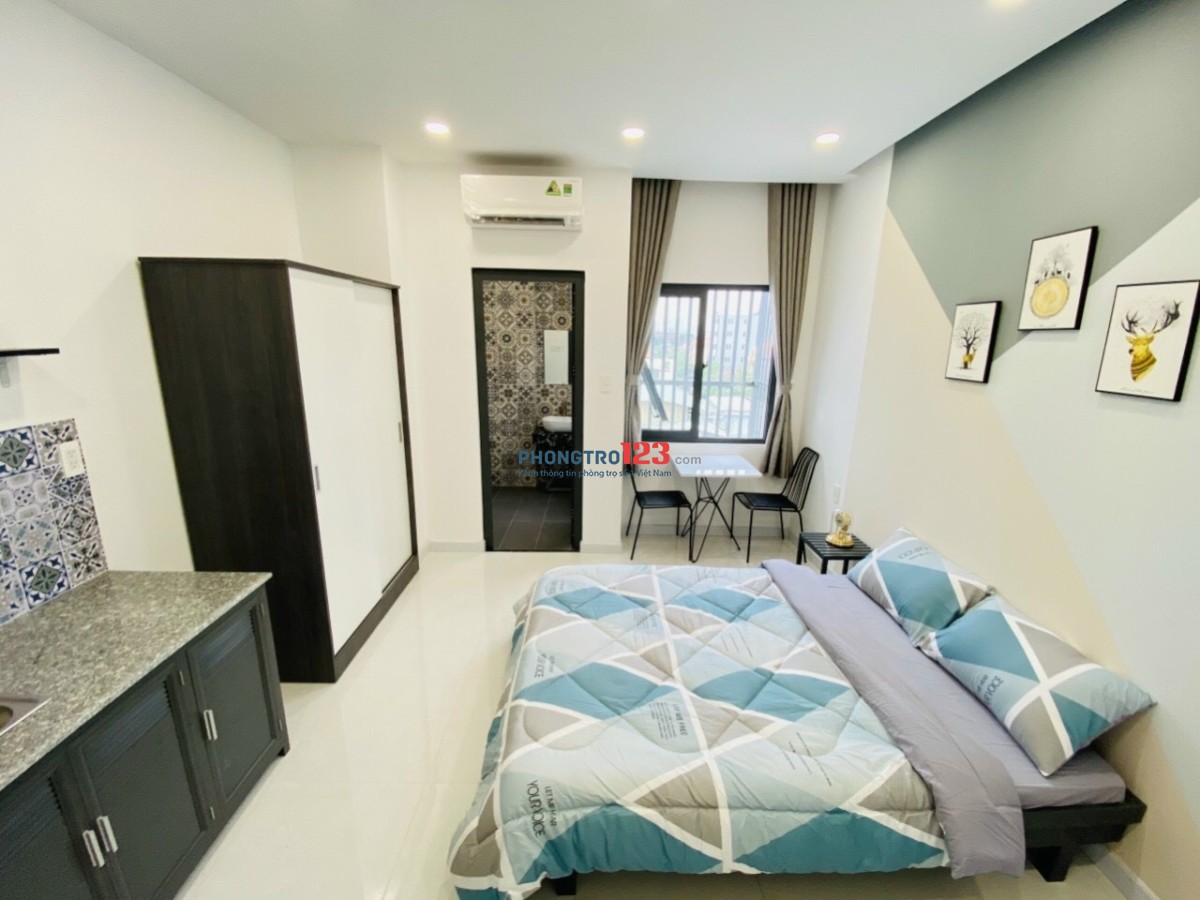 PHÒNG CHO THUÊ GẦN CV LÊ THỊ RIÊNG MỚI XÂY - FULL ĐỒ