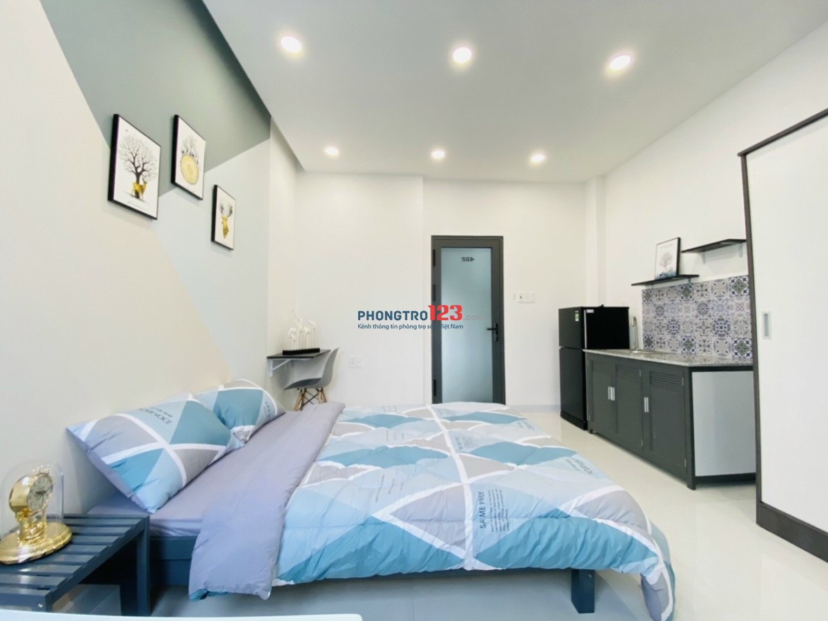 PHÒNG CHO THUÊ GẦN CV LÊ THỊ RIÊNG MỚI XÂY - FULL ĐỒ