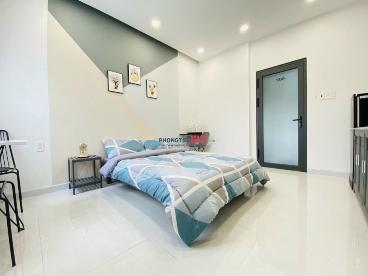PHÒNG CHO THUÊ GẦN CV LÊ THỊ RIÊNG MỚI XÂY - FULL ĐỒ