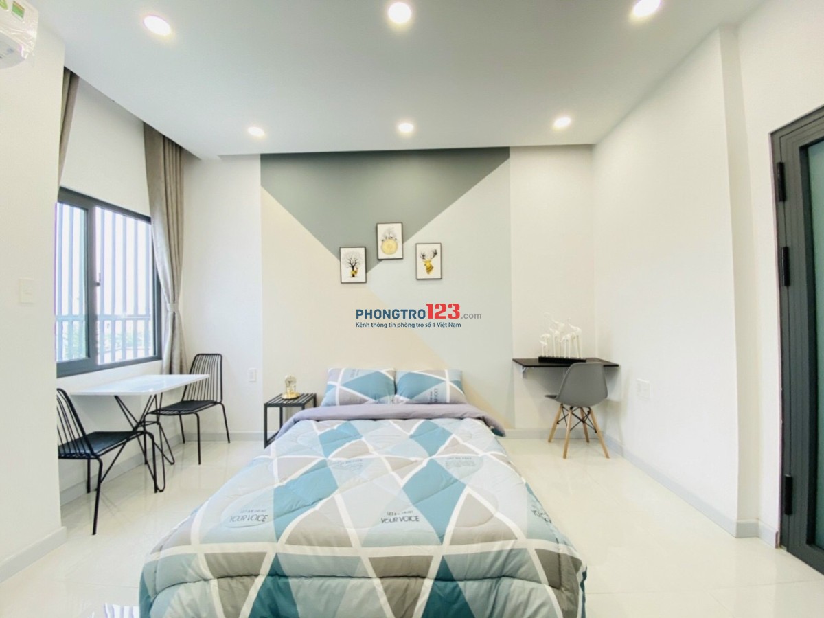 PHÒNG CHO THUÊ GẦN CV LÊ THỊ RIÊNG MỚI XÂY - FULL ĐỒ