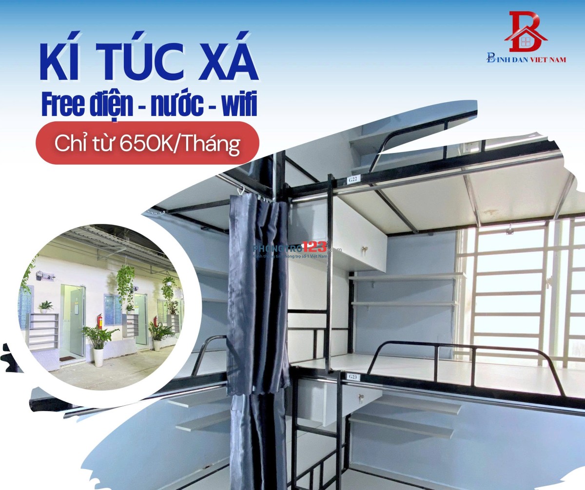 KTX sinh viên – có máy lạnh, wifi mạnh, ở ghép tiết kiệm chi phí