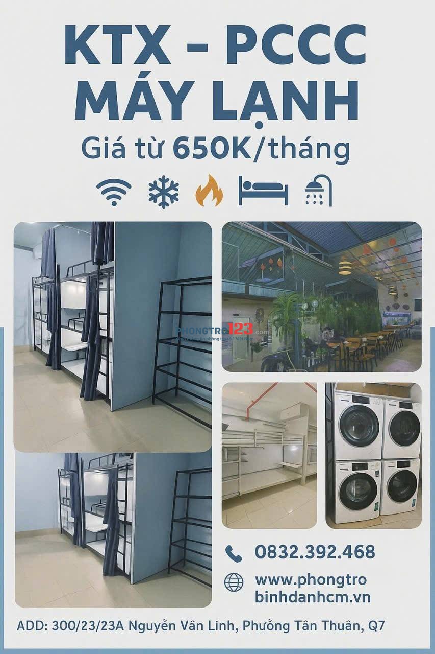 Kí túc xá giá rẻ chỉ từ 650K/ tháng