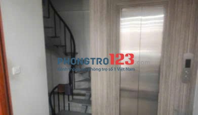 Cho thuê nhà làm văn phòng nguyên căn 7 tầng 1 tầng để xe mặt tiền phố Trung Phụng