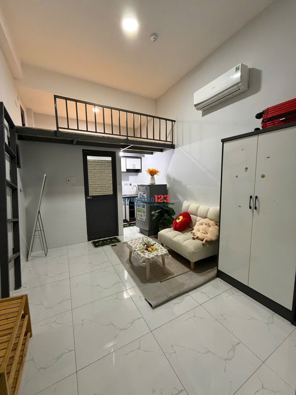 CHO THUÊ PHÒNG CÓ GÁC, DUPLEX VỪA HOÀN THIỆN TẠI TÂN PHÚ