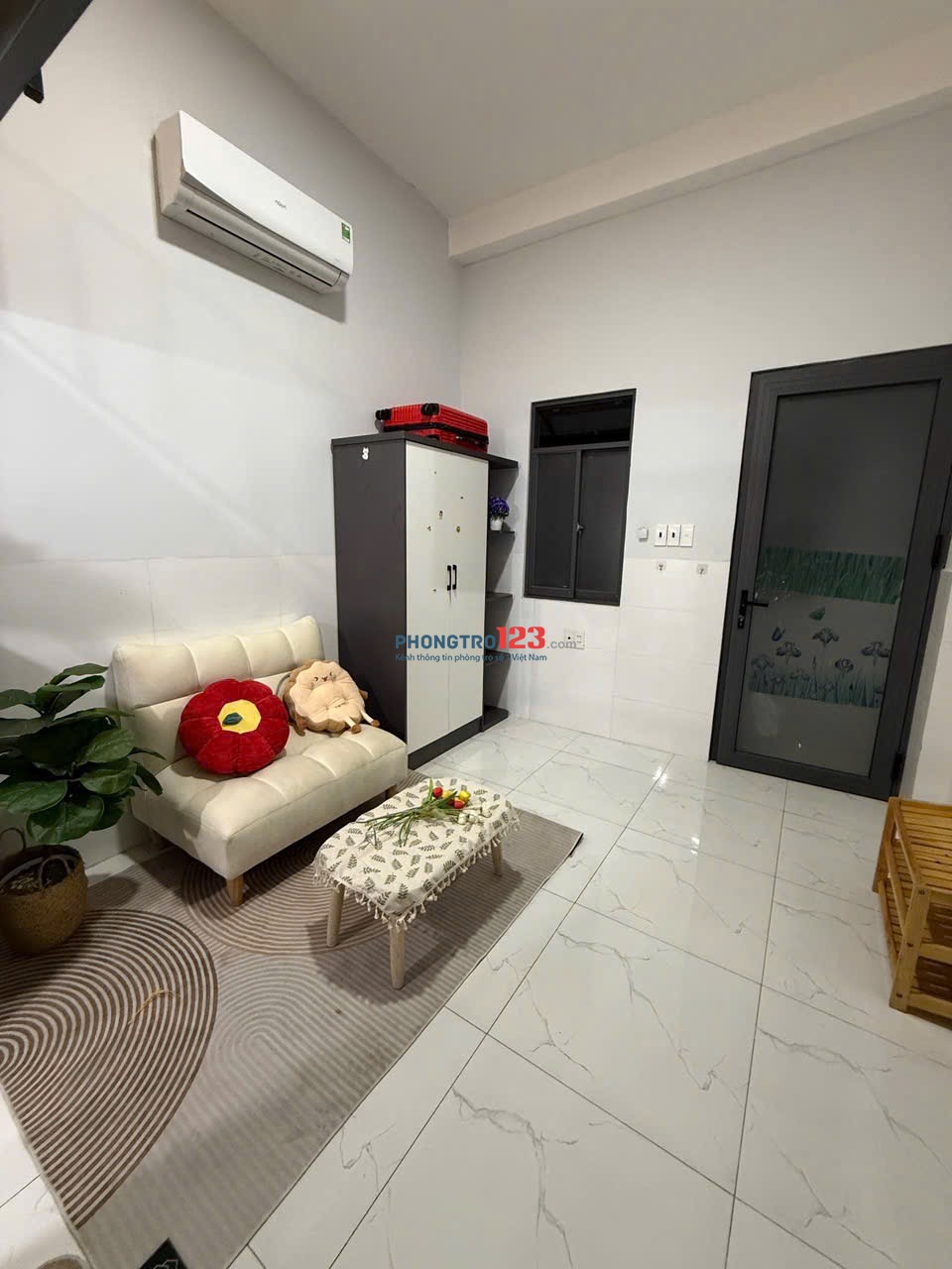 CHO THUÊ PHÒNG CÓ GÁC, DUPLEX VỪA HOÀN THIỆN TẠI TÂN PHÚ