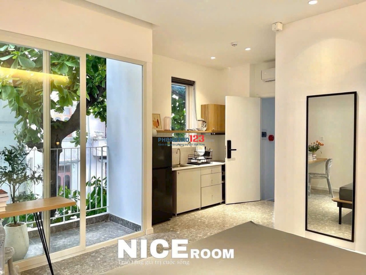 CĂN HỘ 1PN FULL NỘI THẤT RỘNG 40M2 NGAY XÔ VIẾT NGHỆ TĨNH GIÁP Q1, Q3, PHÚ NHUẬN,
