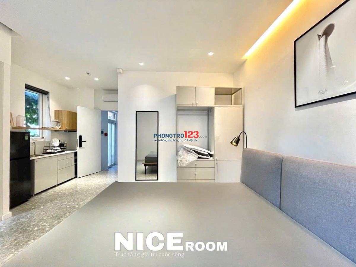 CĂN HỘ 1PN FULL NỘI THẤT RỘNG 40M2 NGAY XÔ VIẾT NGHỆ TĨNH GIÁP Q1, Q3, PHÚ NHUẬN,