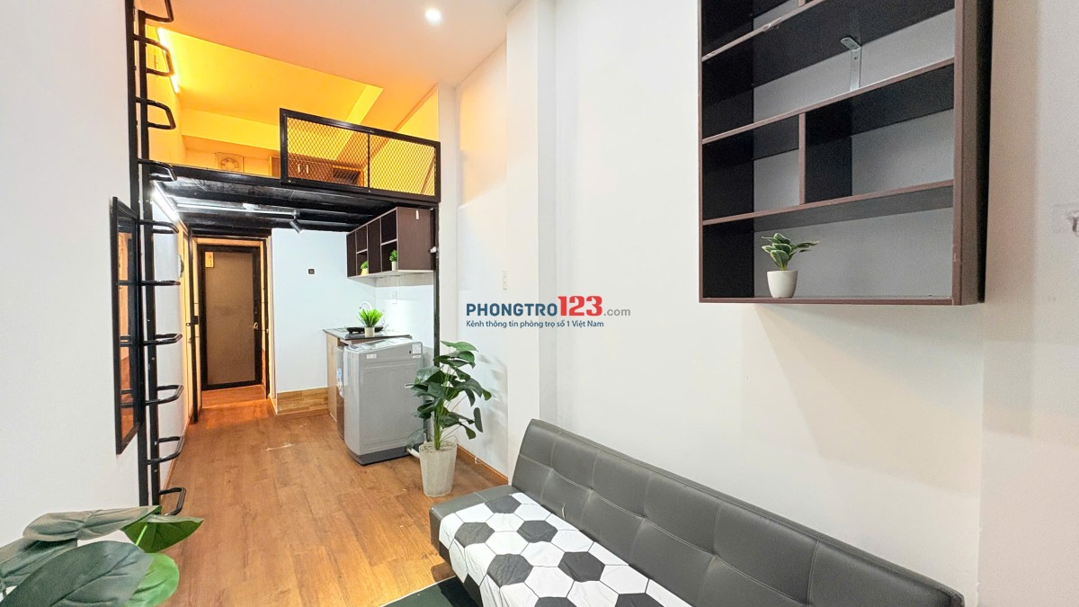 CHO THUÊ PHÒNG TRỌ DUPLEX FULL NT–CỬA SỔ TRỜI THOÁNG MÁT–NGUYỄN TRÃI, GẦN NGÃ SÁU CỘNG HÒA, QUẬN 1