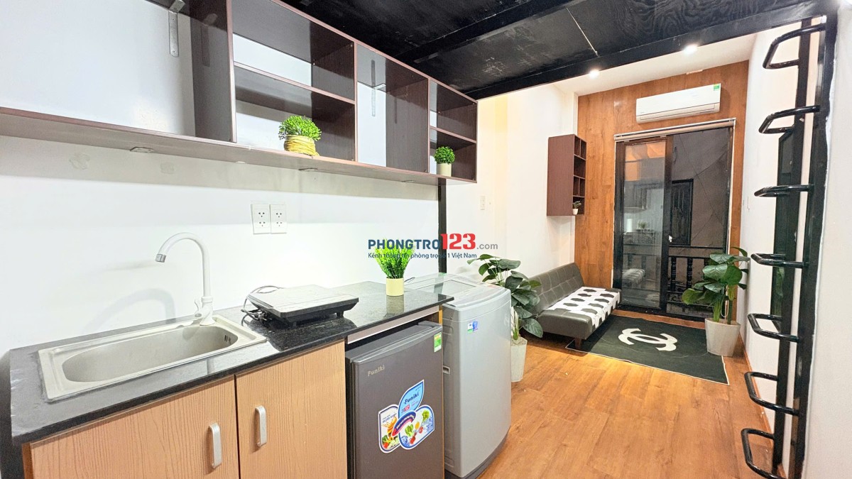 CHO THUÊ PHÒNG TRỌ DUPLEX FULL NT–CỬA SỔ TRỜI THOÁNG MÁT–NGUYỄN TRÃI, GẦN NGÃ SÁU CỘNG HÒA, QUẬN 1