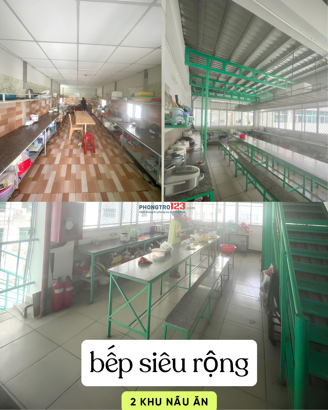 KTX FULL TIỆN ÍCH - NAM/NỮ - BAO CP - NGAY SÁT TRƯỜNG ĐH IUH 50M - Chỉ nhận Sinh Viên