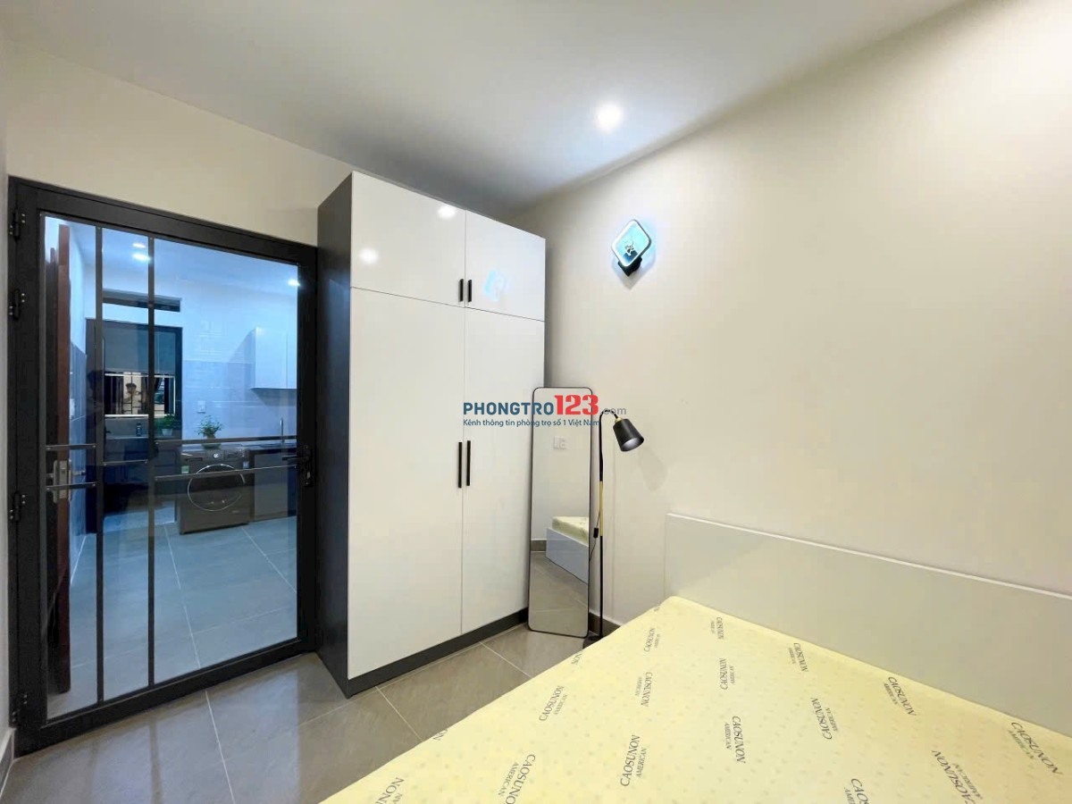 1PN FULL NỘI THẤT TÁCH BẾP RỘNG 40M2 NGAY BÙI ĐÌNH TUÝ GẦN Q1, Q3, PHÚ NHUẬN