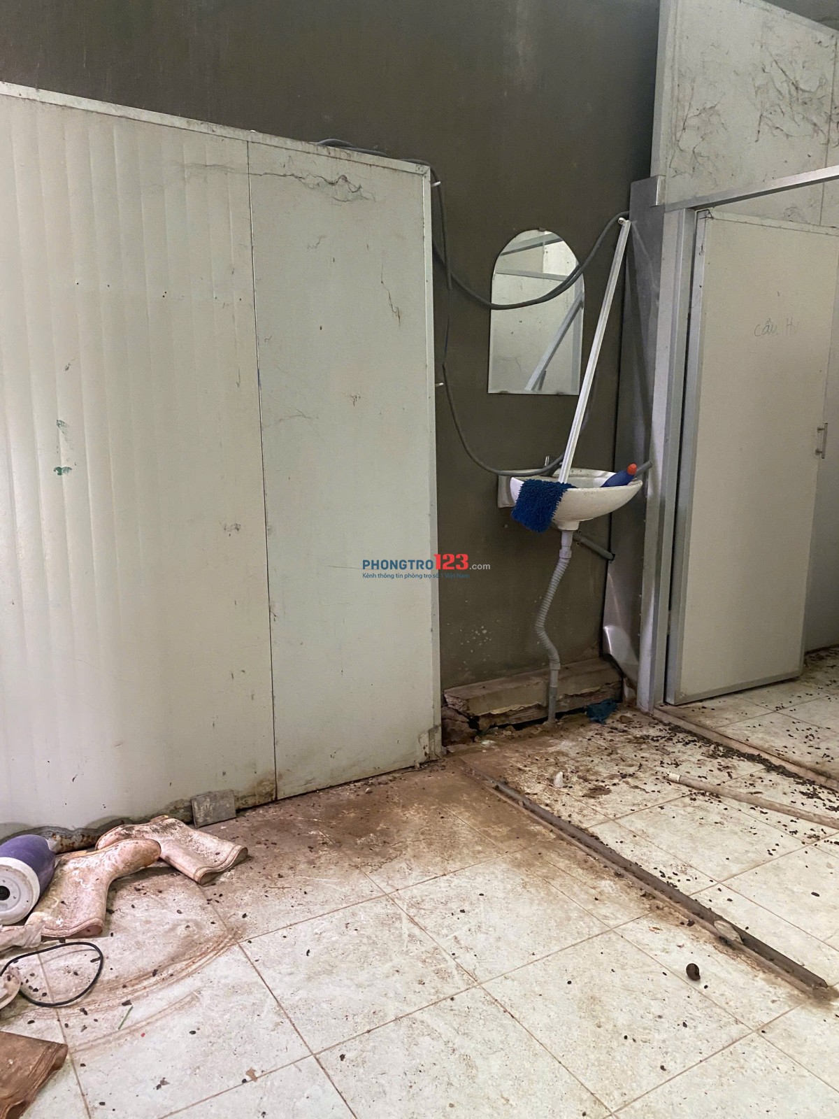 Cho thuê nhà kho đường Khu dân cư bình điền, xe tải vào dc , 6,5 tr