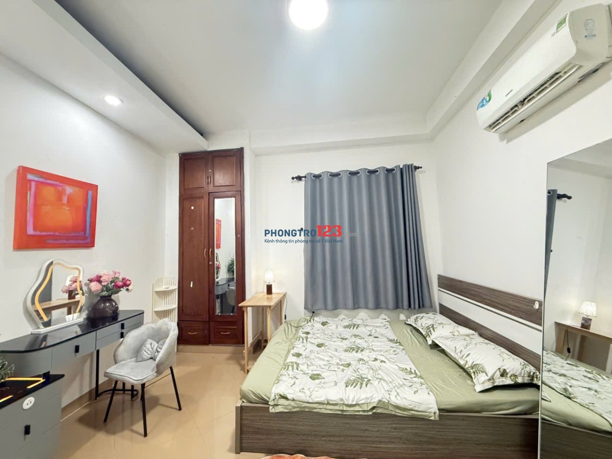 CHO THUÊ PHÒNG TRỌ Ở NGUYỄN TRÃI QUẬN 1 NỘI THẤT NHƯ ẢNH GẦN BƯU ĐIỆN LÊ HỒNG PHONG