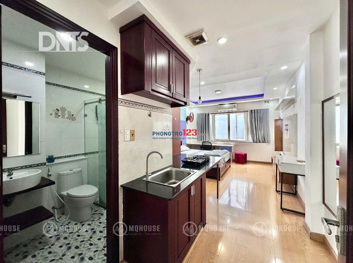 Cho Thuê Phòng full nội thất sạch đẹp Sát Cầu Thị Nghè. Giá 5.6 tr như ảnh thực.