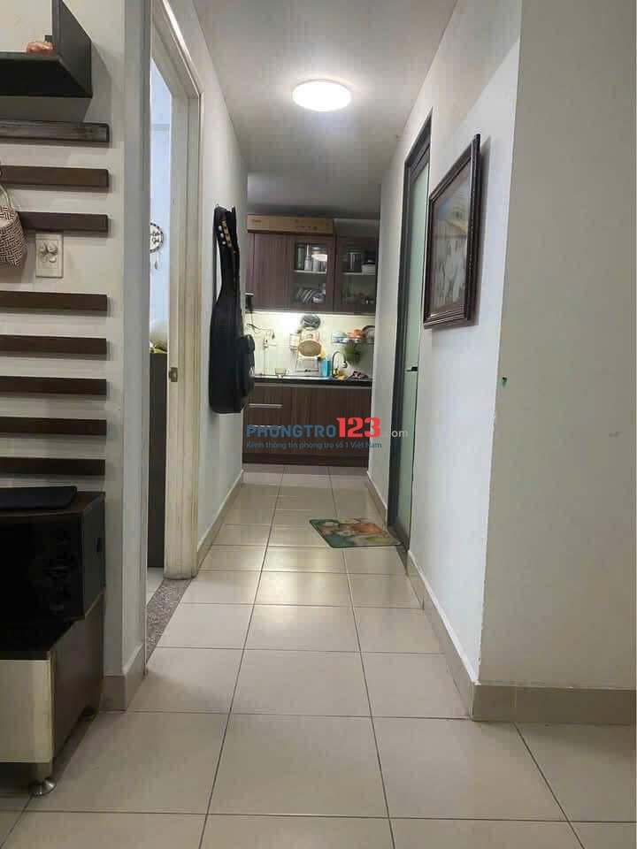 Căn hộ 80m2, 2p ngủ, 2wc,Full Nt, C/c Bàu Cát, p10, TB, 8tr/th.