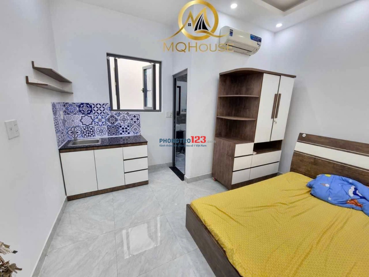 CHO THUÊ STUDIO FULL NỘI THẤT VỪA XONG TẠI TÂN PHÚ