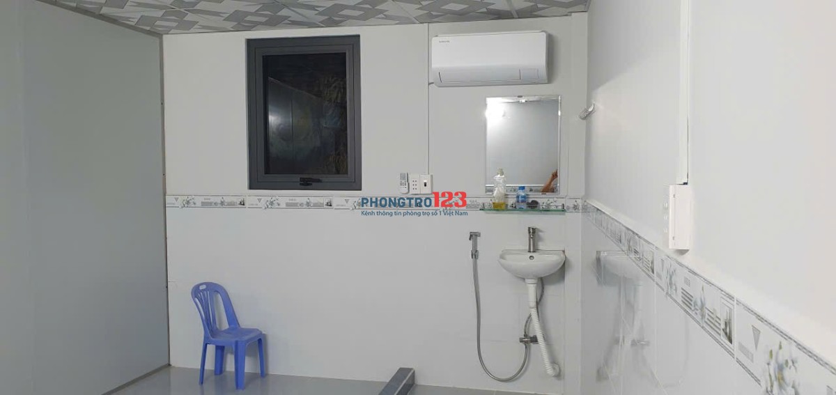 Thông báo cho thuê phòng trọ có mặt tiền đường rộng 7m đầy đủ tiện nghi