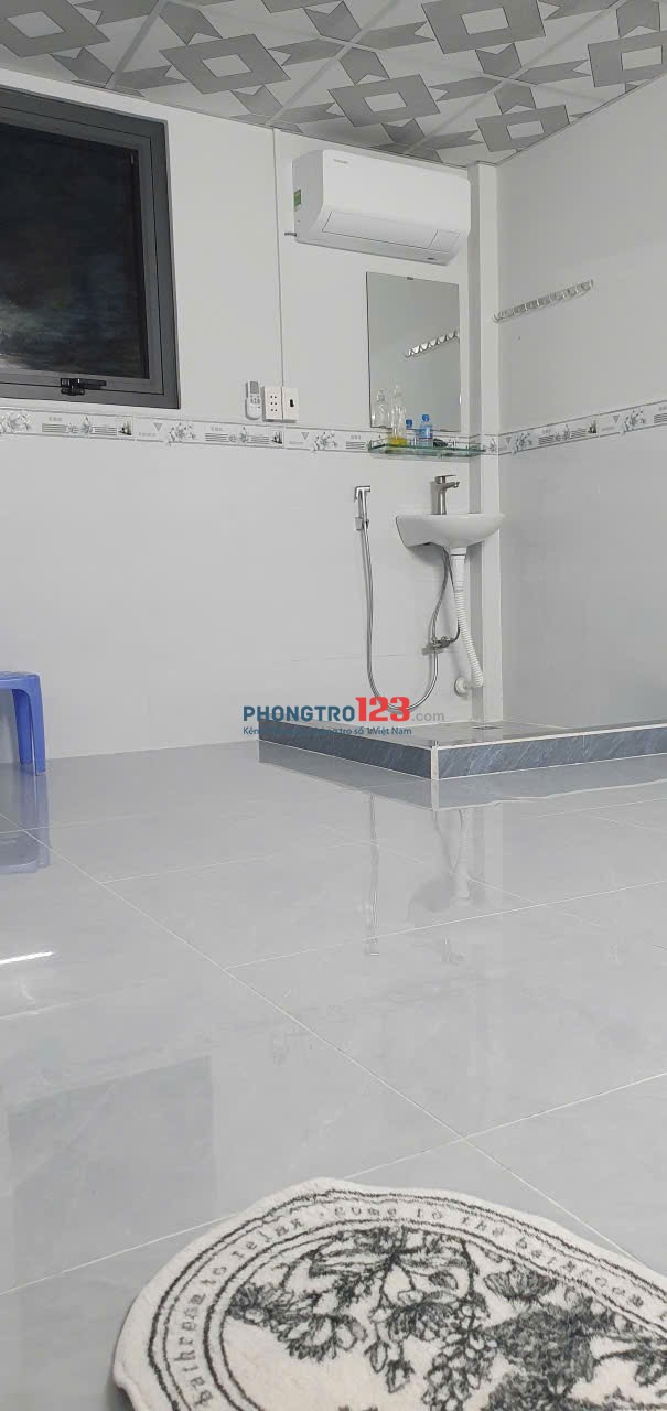 Thông báo cho thuê phòng trọ có mặt tiền đường rộng 7m đầy đủ tiện nghi