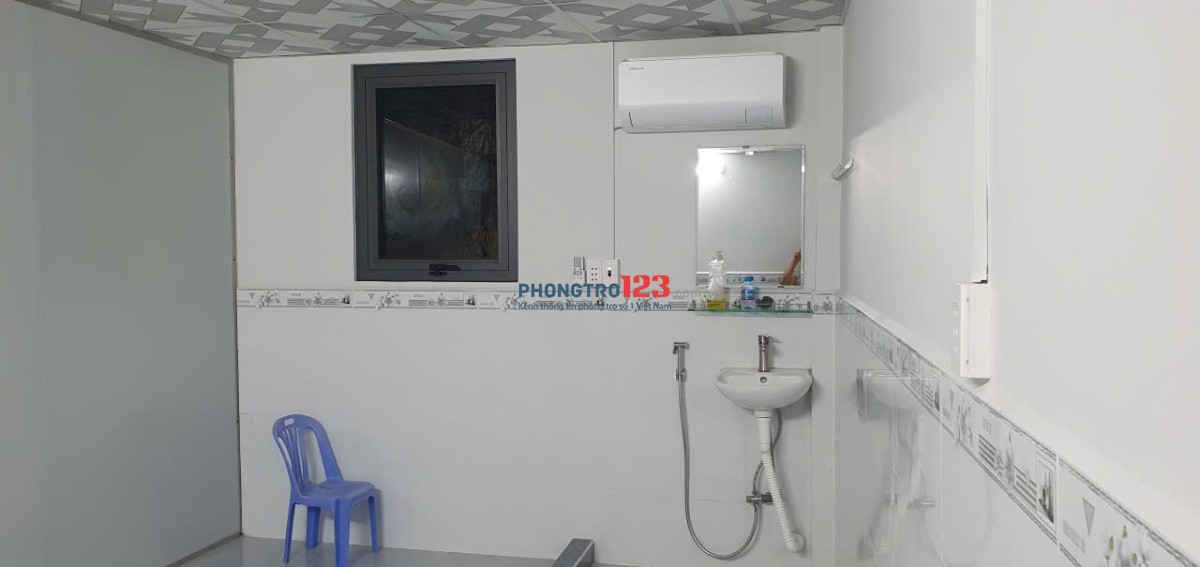 Thông báo cho thuê phòng trọ có mặt tiền đường rộng 7m đầy đủ tiện nghi