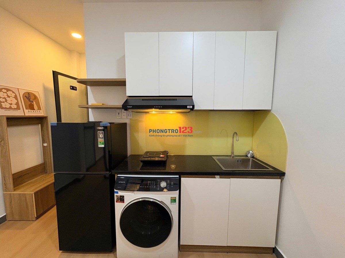BÙNG NỔ KHAI TRƯƠNG CĂN HỘ 1PN FULL NỘI THẤT RỘNG 40M2 GẦN TÂN BÌNH, BÌNH THẠNH, Q1