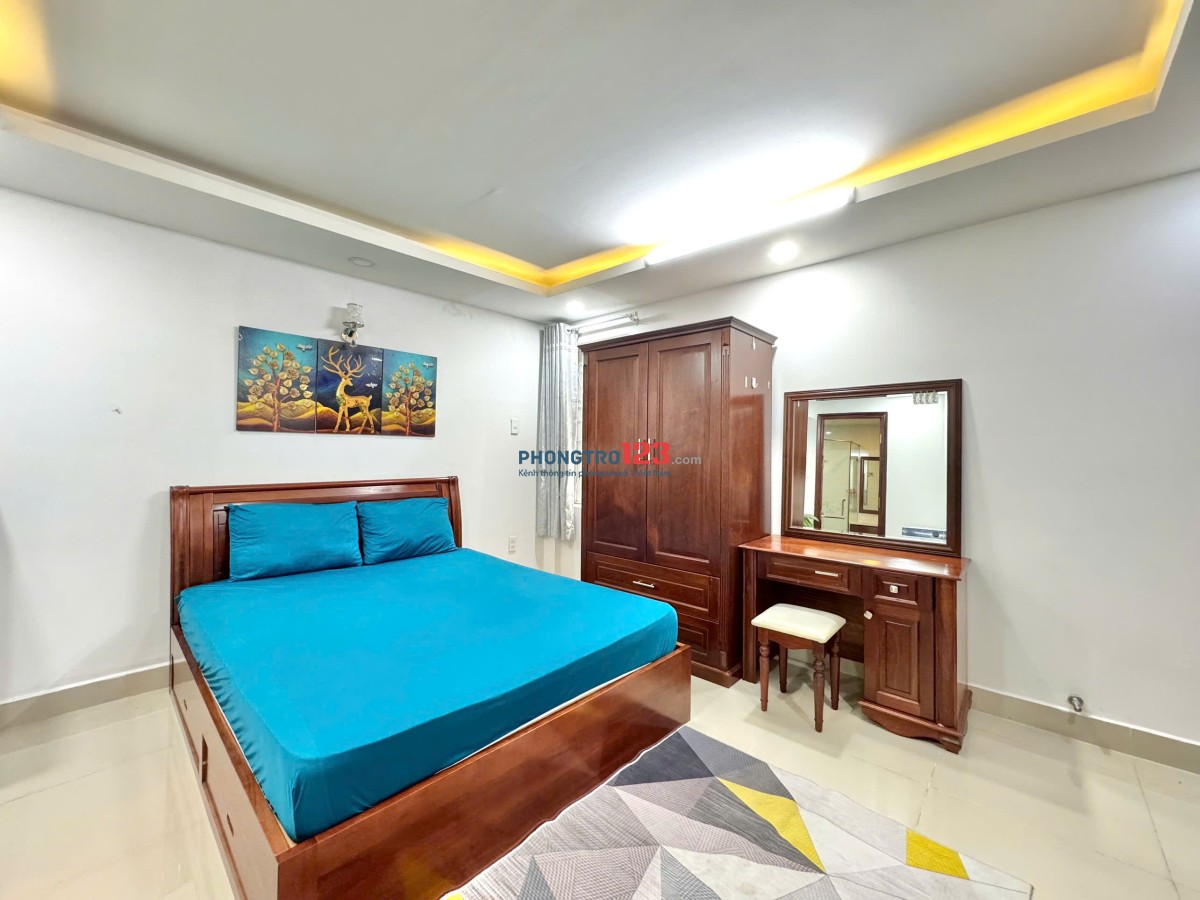 CĂN HỘ CAO CẤP 30m2 FULL NỘI THẤT, CÁCH MẠNG THÁNG 8, GẦN CV LÊ THỊ RIÊNG