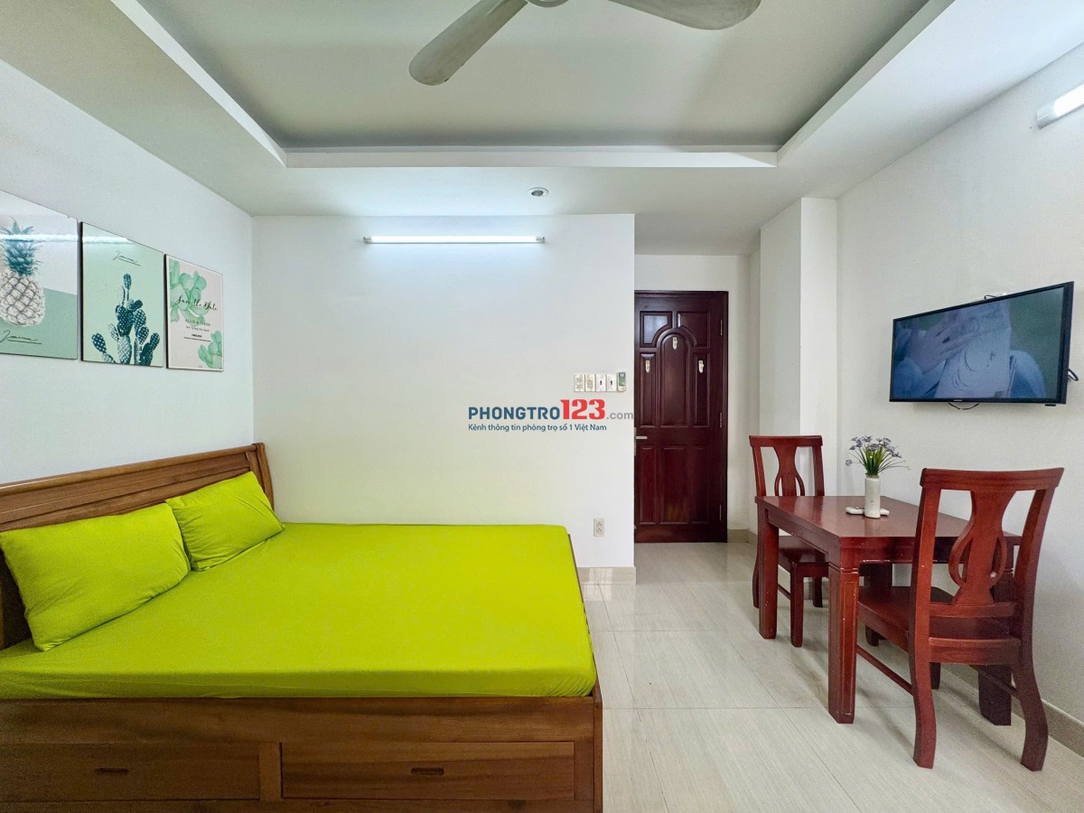 Căn hộ 30m2 máy giặt riêng giá hấp dẫn ngay Coopmart Nhiêu Lộc, ngã 4 Trần Quang Diệu