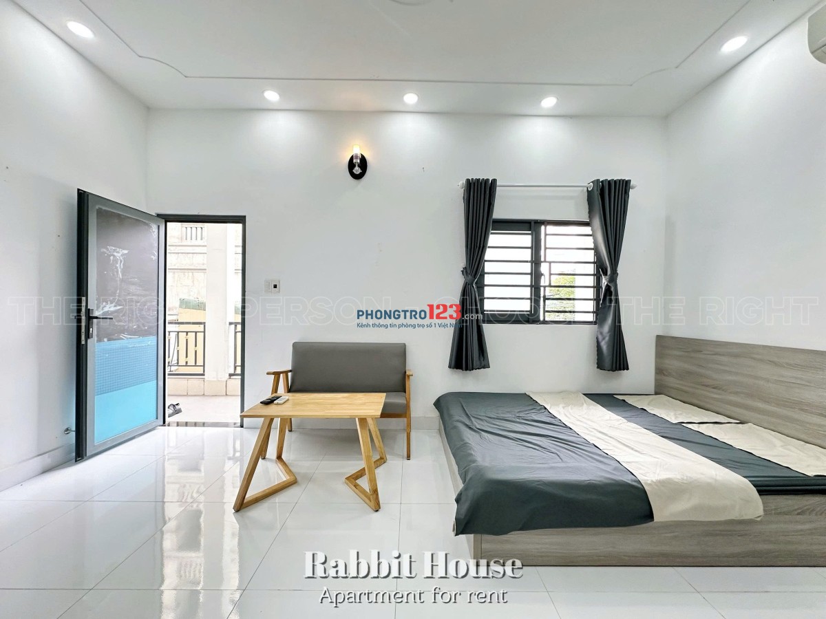 CHO THUÊ PHÒNG MỚI 35m² – FULL NỘI THẤT, BAN CÔNG THOÁNG – PHÚ NHUẬN, GẦN SÂN BAY TSN