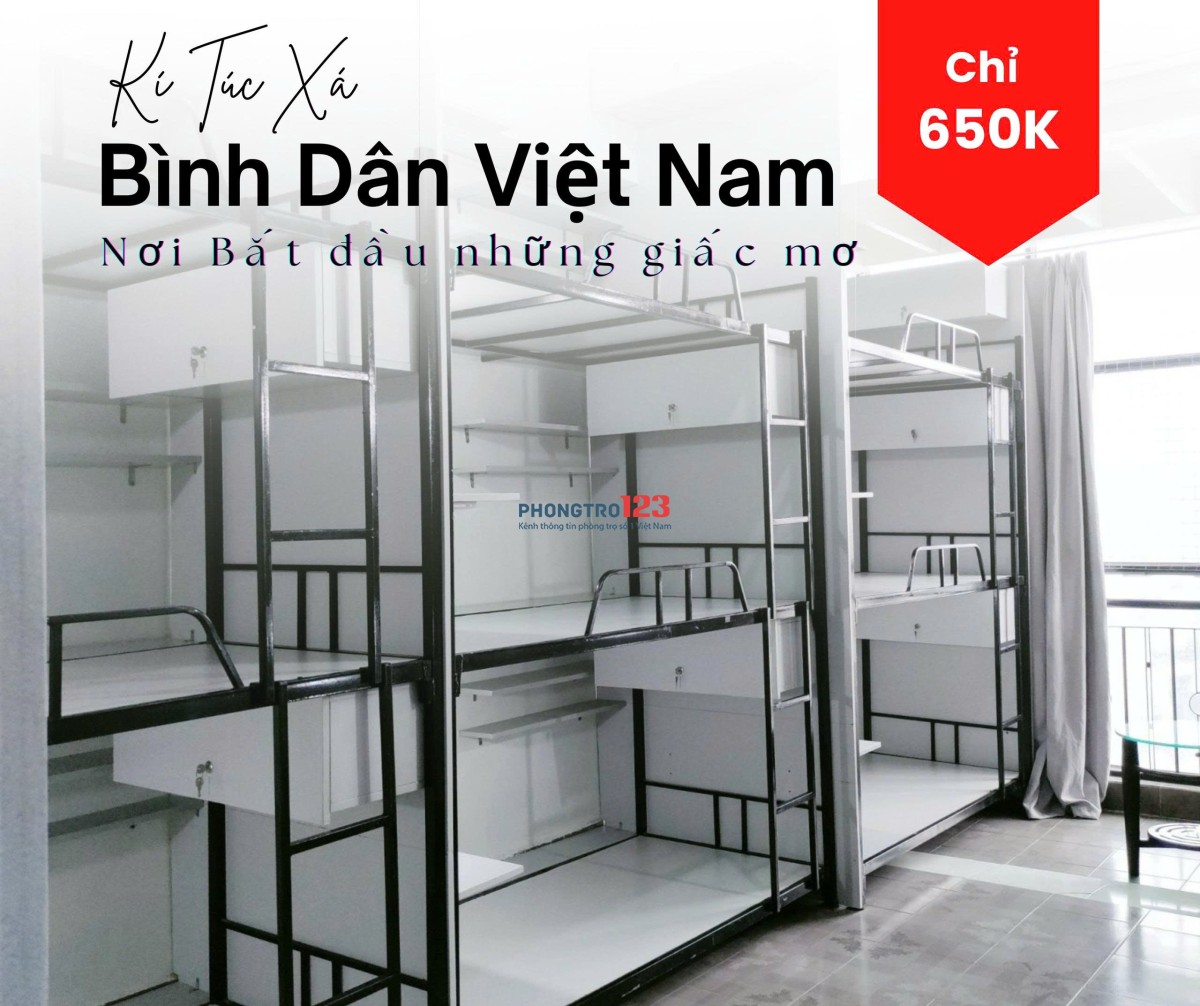 KÝ TÚC XÁ BÌNH DÂN Việt Nam - Khu Vực trung tâm