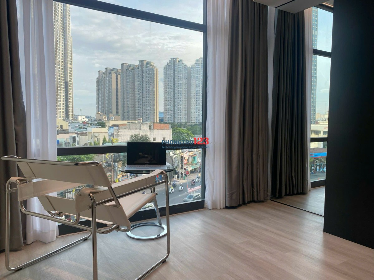 CĂN HỘ FULL NỘI THẤT CAO CỬA SỔ VIEW LANDMARK Ở BÌNH THẠNH GẦN Q1,Q3 - LH: 0334998413