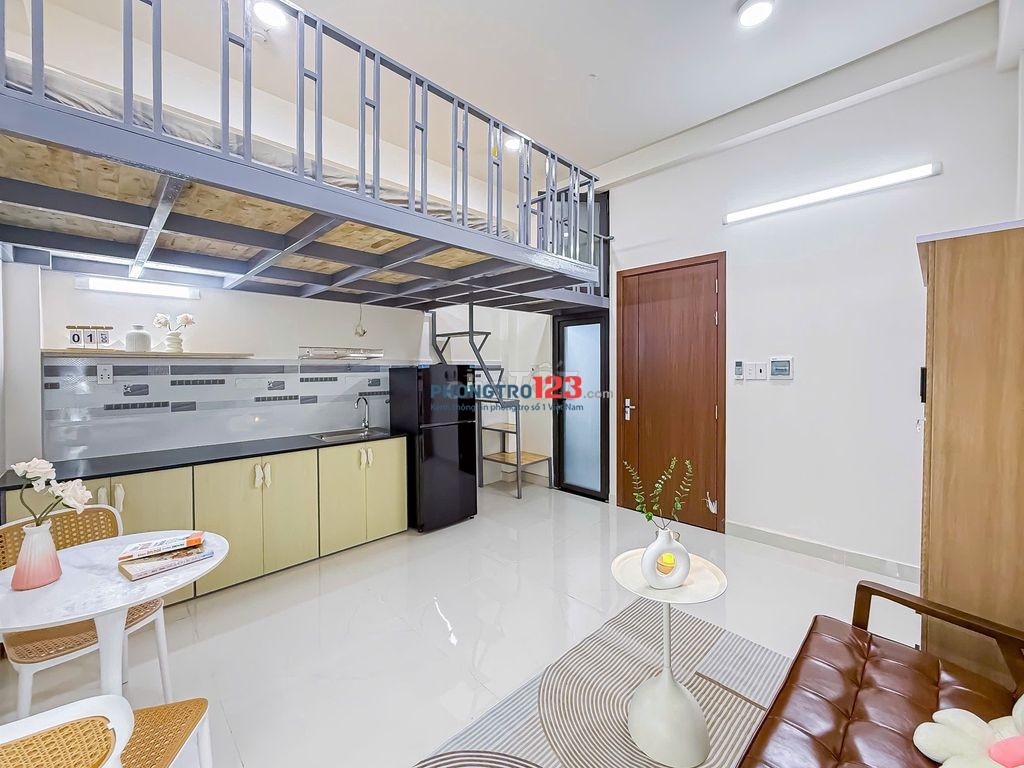 Mới duplex gác cao bancol gần ĐH Marketing, KCX Tân Thuận, gần KDC Nam Long Quận 7