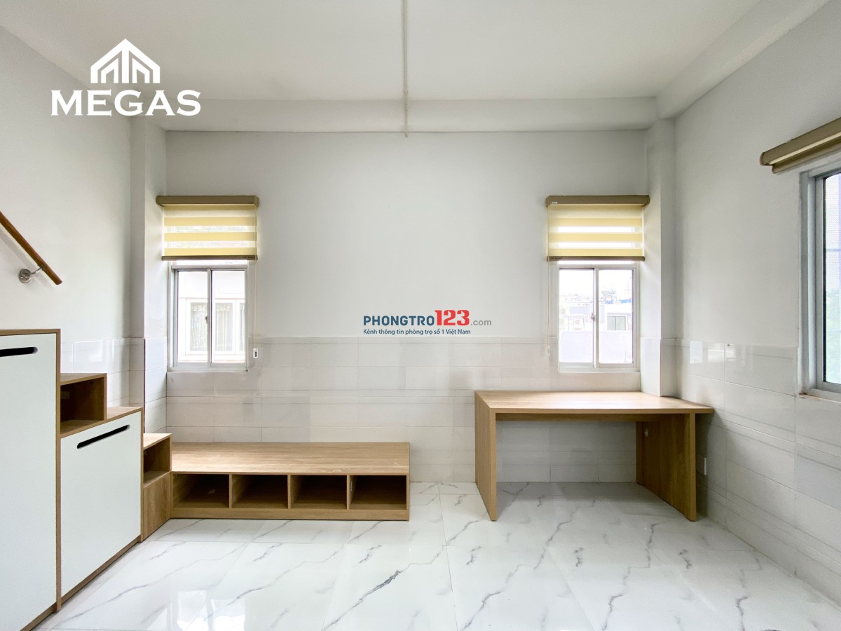 Cho thuê phòng gác cao, thoáng, đầy đủ nội thất, gần mai chí thọ giá từ 3x - 4x - 5x cực mềm