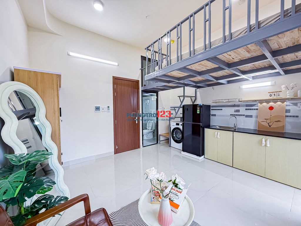 Mới duplex gác cao bancol gần ĐH Marketing, KCX Tân Thuận, gần KDC Nam Long Quận 7