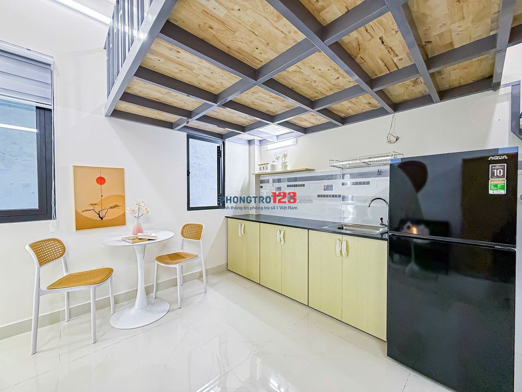 Mới duplex gác cao bancol gần ĐH Marketing, KCX Tân Thuận, gần KDC Nam Long Quận 7