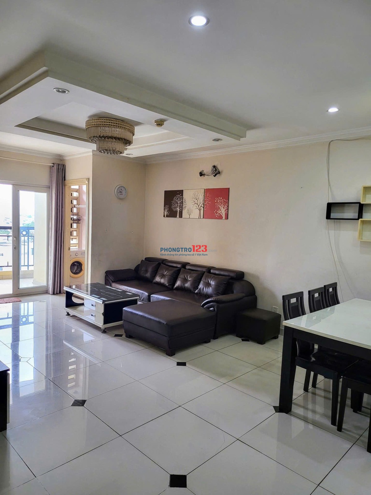 3PN, 2WC, Nội thất mới, 13tr/tháng, Chung cư Mỹ Phước.