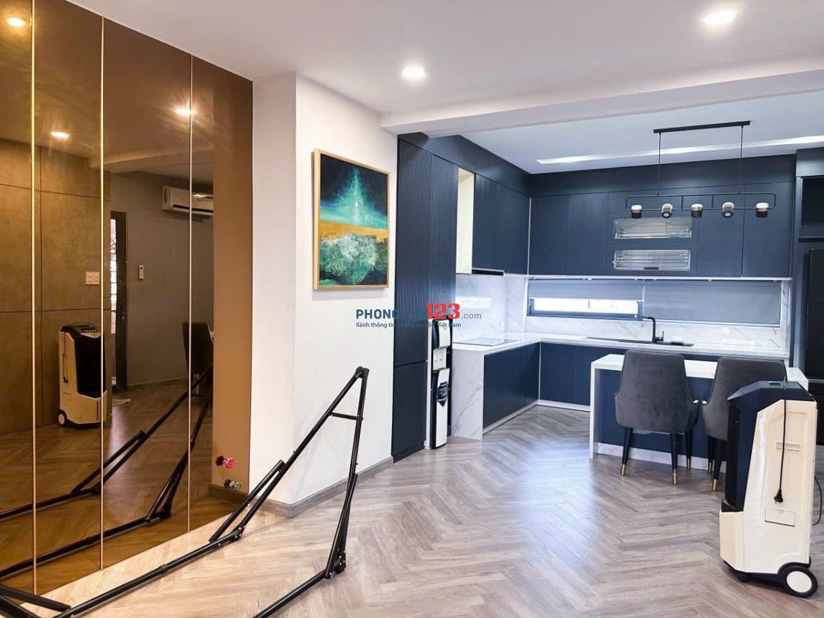 CĂN HỘ 1PN - FULL NỘI THẤT, BANCONG - Q7 - GẦN LOTTE, CRESENT MALL, Q4, CẦU KÊNH TẺ