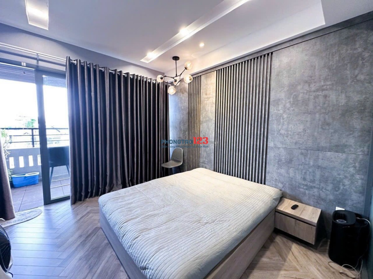 CĂN HỘ 1PN - FULL NỘI THẤT, BANCONG - Q7 - GẦN LOTTE, CRESENT MALL, Q4, CẦU KÊNH TẺ