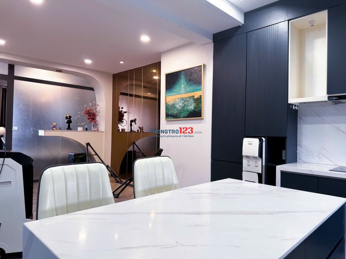 CĂN HỘ 1PN - FULL NỘI THẤT, BANCONG - Q7 - GẦN LOTTE, CRESENT MALL, Q4, CẦU KÊNH TẺ