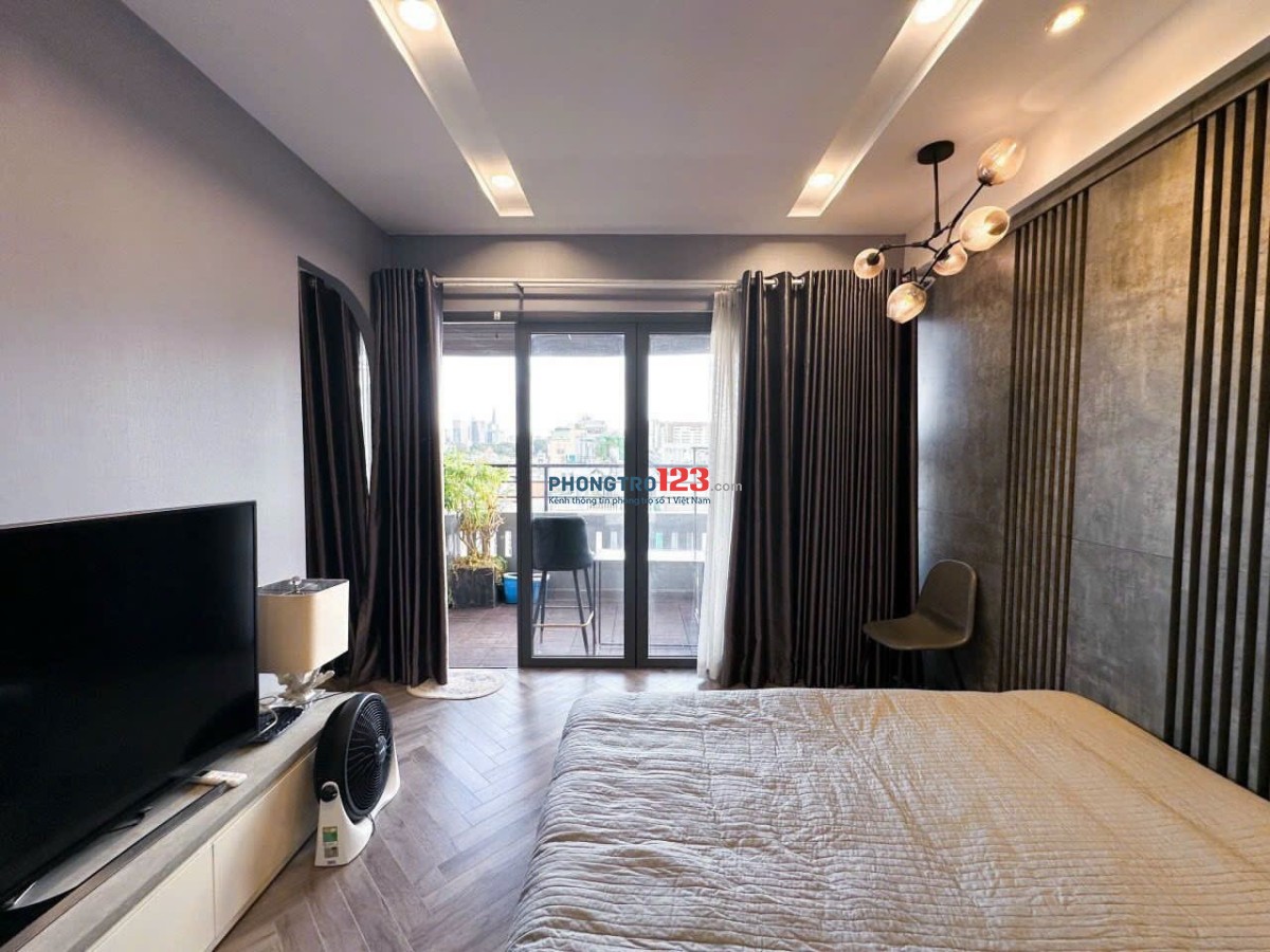CĂN HỘ 1PN - FULL NỘI THẤT, BANCONG - Q7 - GẦN LOTTE, CRESENT MALL, Q4, CẦU KÊNH TẺ