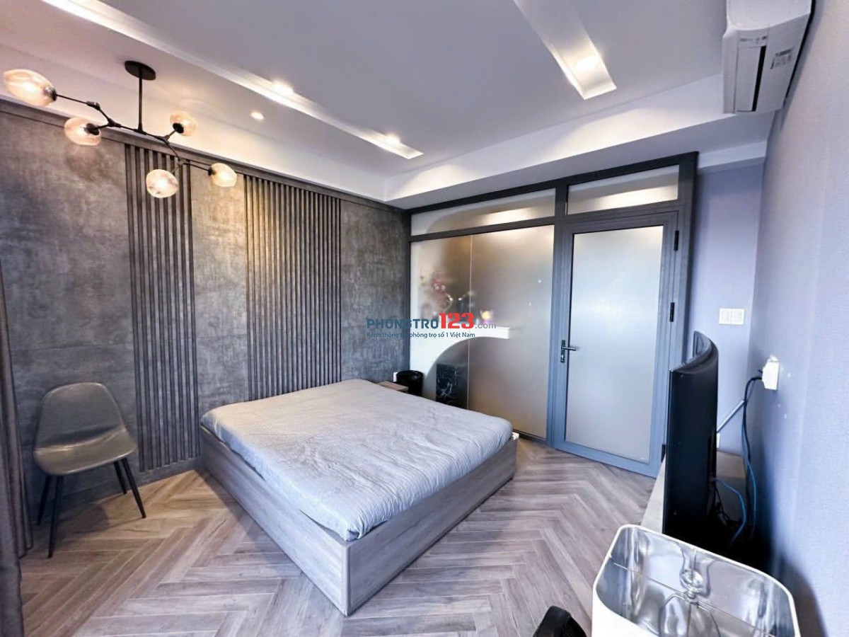 CĂN HỘ 1PN - FULL NỘI THẤT, BANCONG - Q7 - GẦN LOTTE, CRESENT MALL, Q4, CẦU KÊNH TẺ