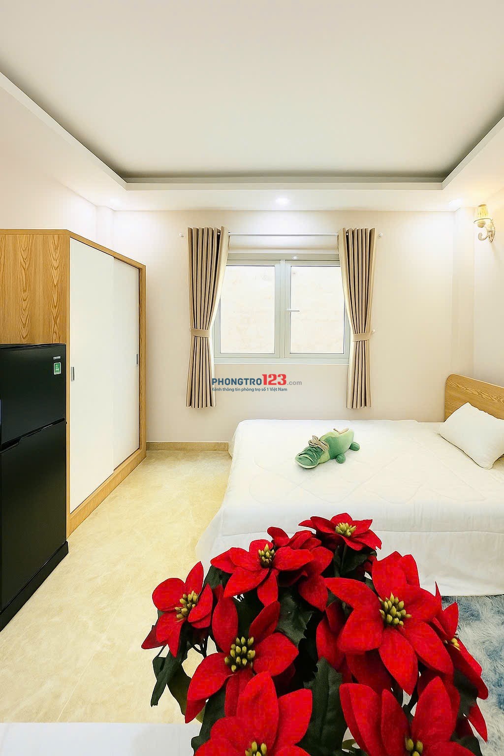 STUDIO CỬA SỔ TRỜI FULL NỘI THẤT GẦN ĐH VĂN LANG BÌNH THẠNH
