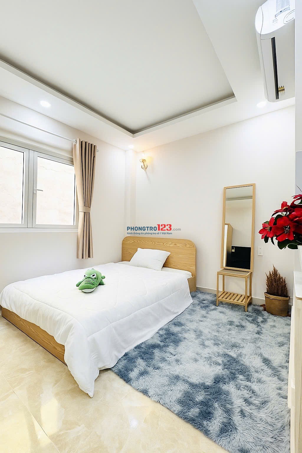 STUDIO CỬA SỔ TRỜI FULL NỘI THẤT GẦN ĐH VĂN LANG BÌNH THẠNH